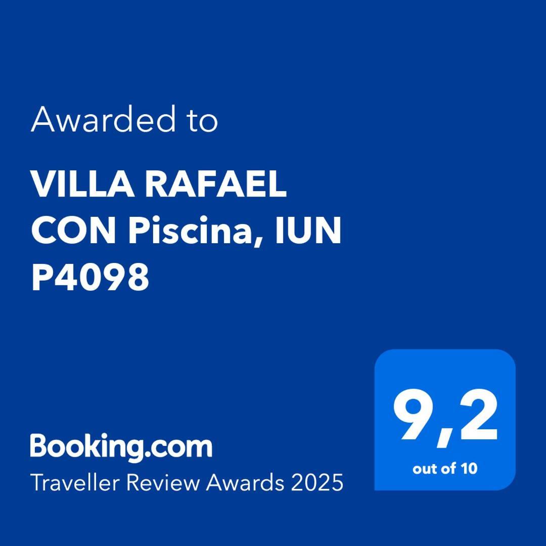 Villa Rafael Con Piscina, Iun P4098 ألغيرو المظهر الخارجي الصورة